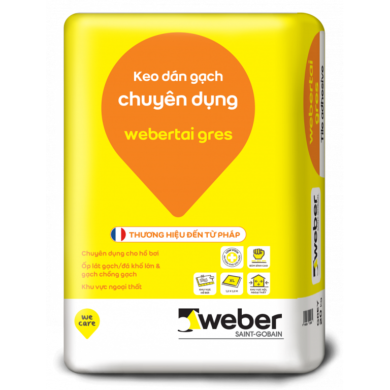 Keo dán gạch webertai gres