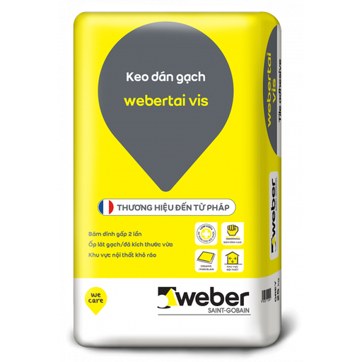 Keo dán gạch webertai vis