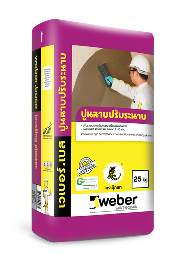 Vữa xi măng weberbase levelling plaster