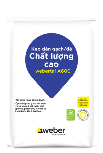 Keo dán gạch webertai A600