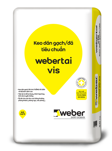 Keo dán gạch webertai vis (sản phẩm Dự án)