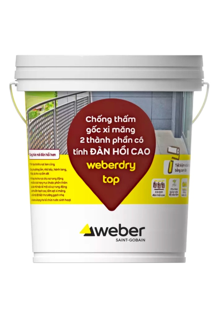 Sản phẩm chống thấm weberdry top